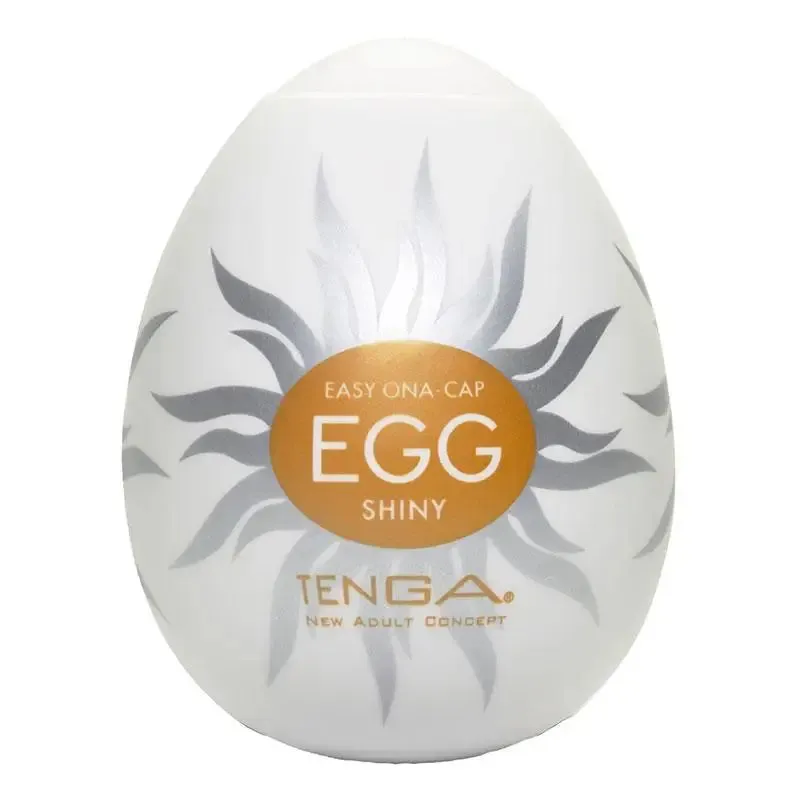 2.5-inch Tenga Egg Stretchable Radiating Ribbed Male Masturbator