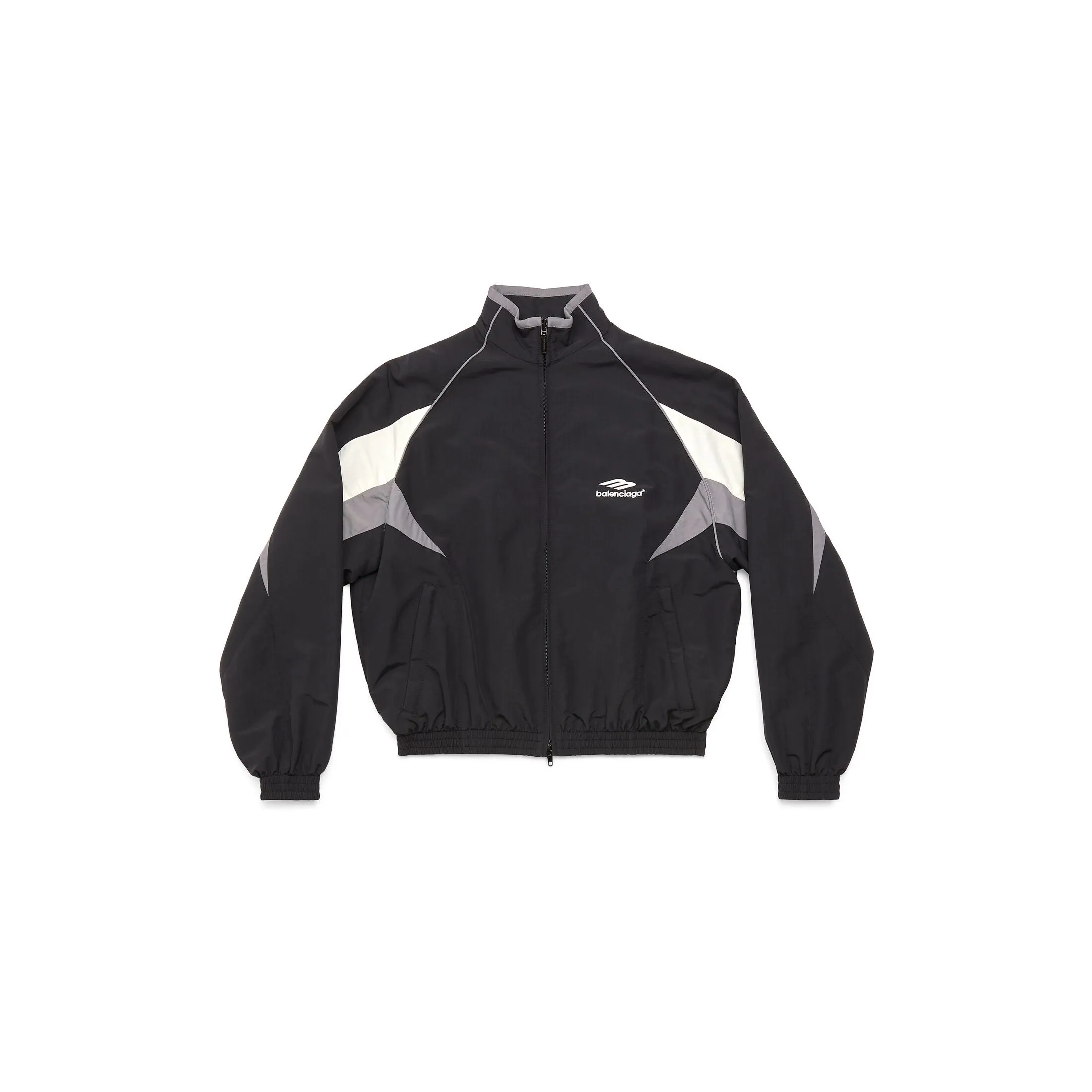 3B SPORTS ICON REGULAR TRACKSUIT JACKET IN BLACK