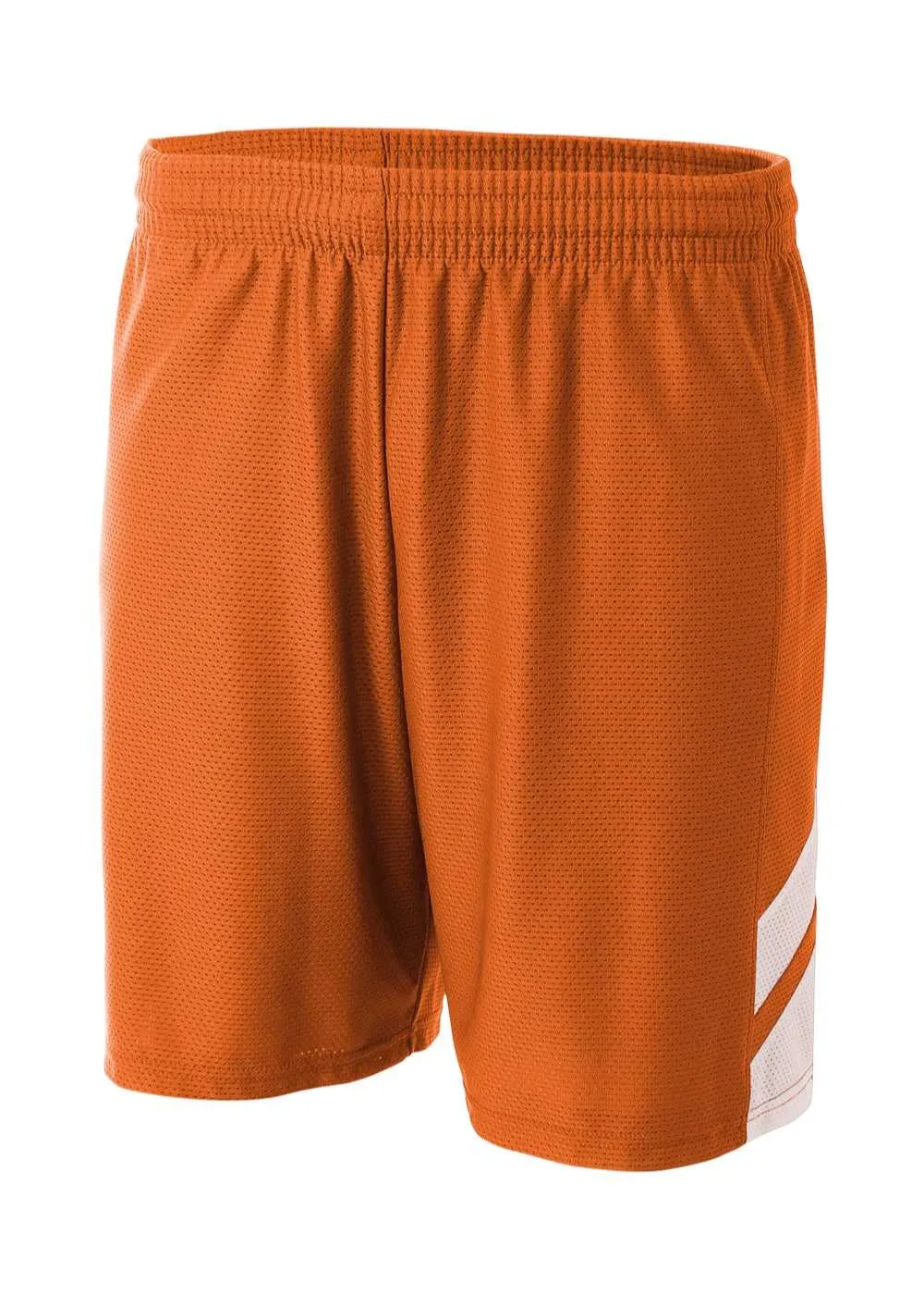 A4 N5178 Fast Break Short - Orange White