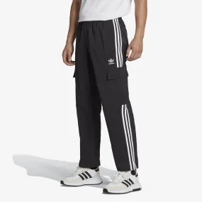 Adidas Originals | ADICOLOR CLASSICS 3-STRIPES CARGO PANTS  { BLACK