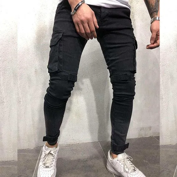 Amiri Black plain Side Pocket jeans Trouser