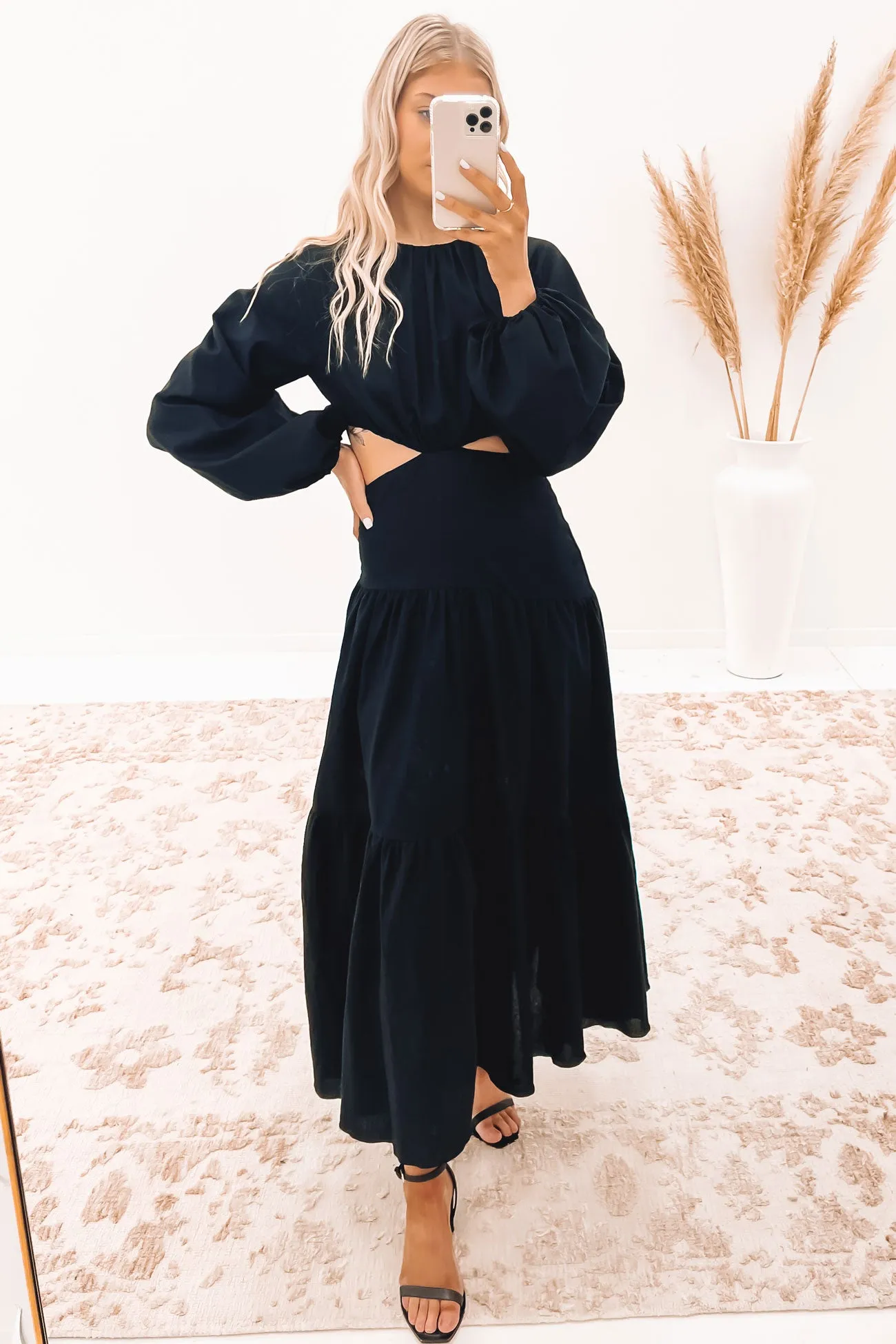 Anny Maxi Dress Black