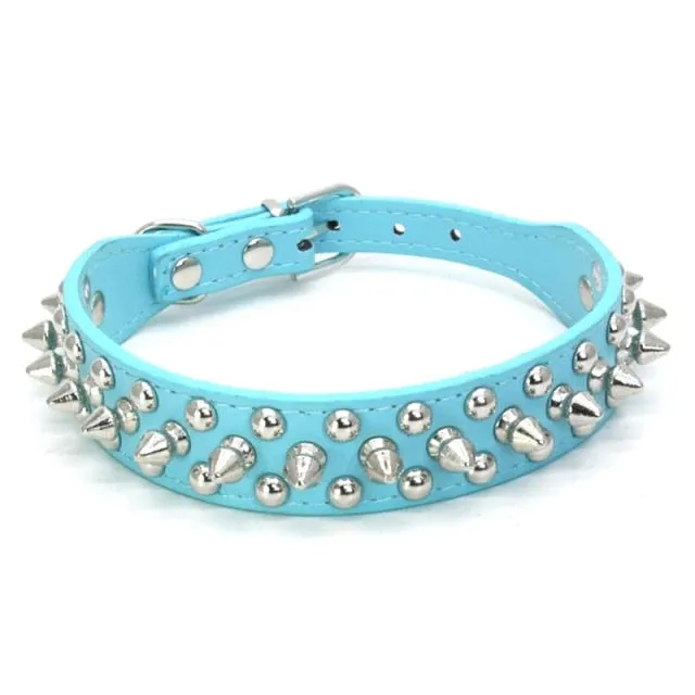 Anti-bite Spiked Studded Dog Collar