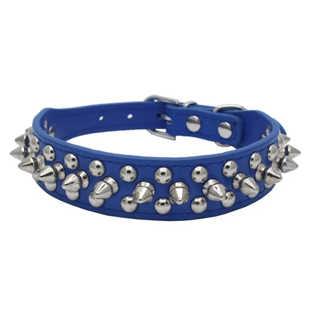 Anti-bite Spiked Studded Dog Collar