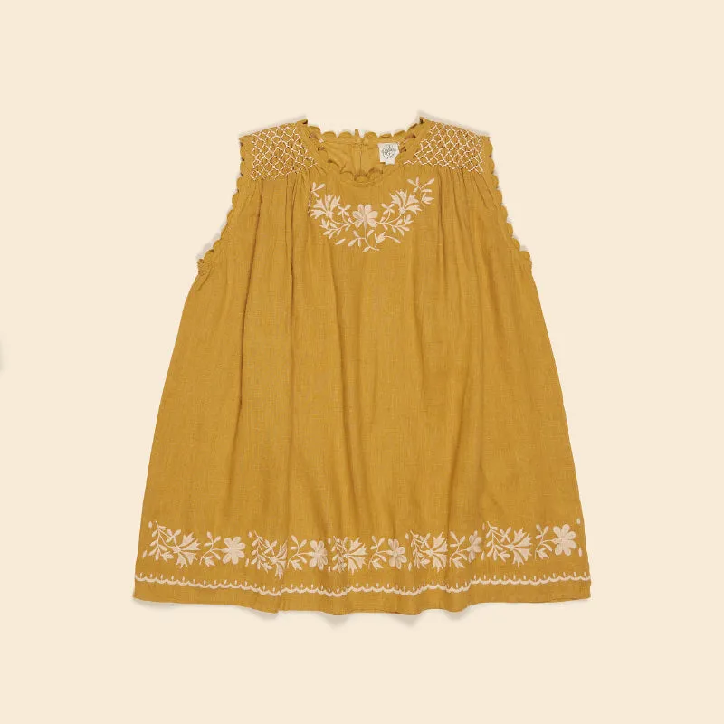 Apolina - Edie overdress - Goldenrod