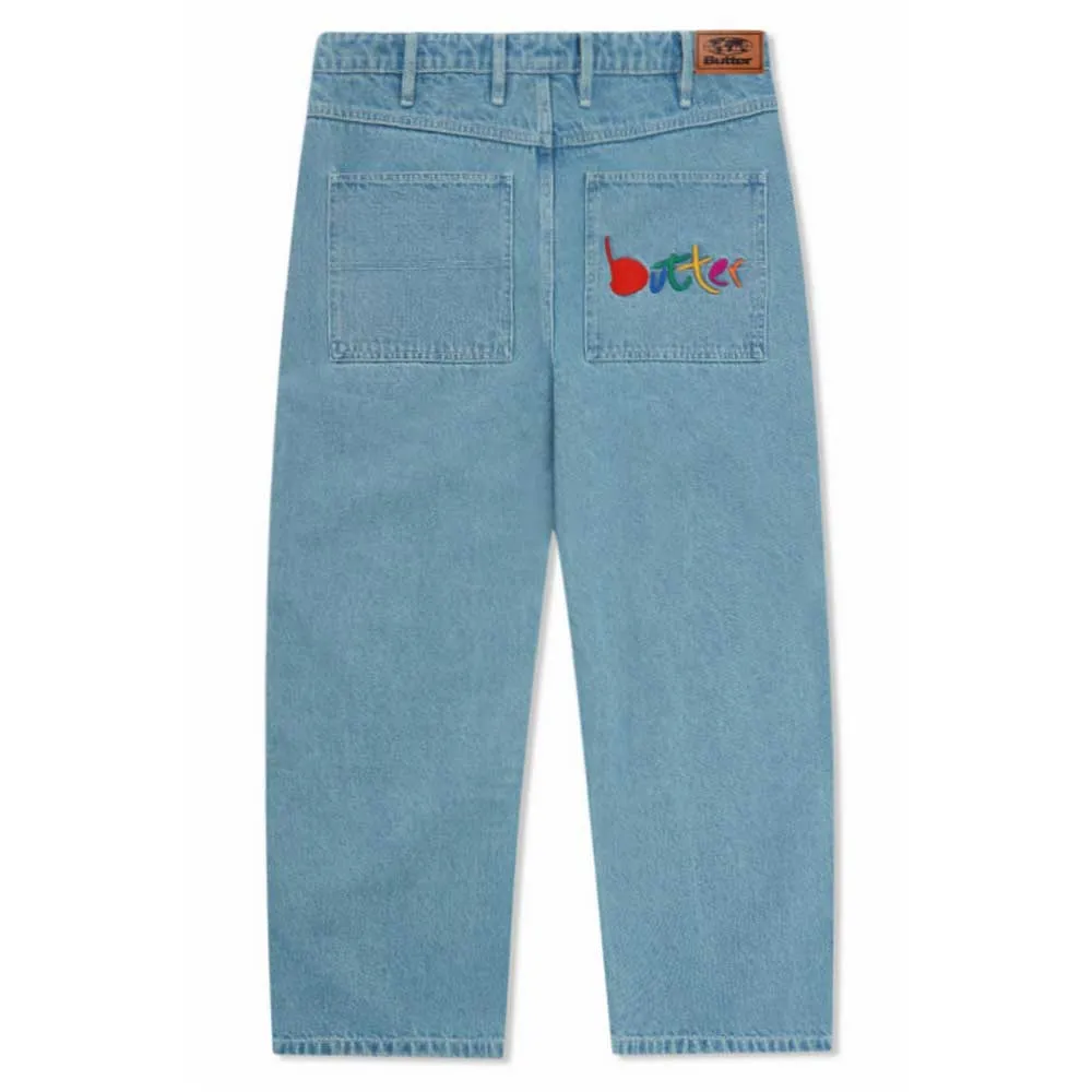 Art Mid Blue Denim Jeans Butter Goods