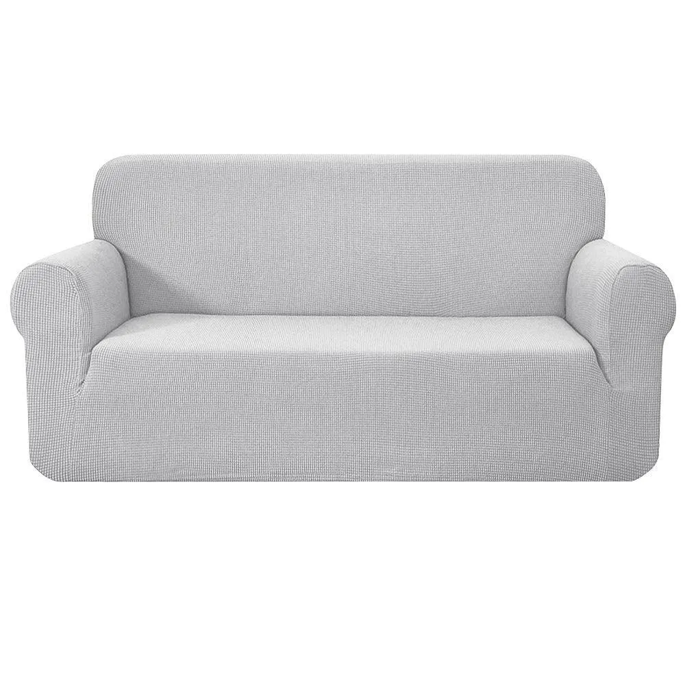 Artiss High Stretch Sofa Cover Couch Protector Slipcovers 3 Seater Grey