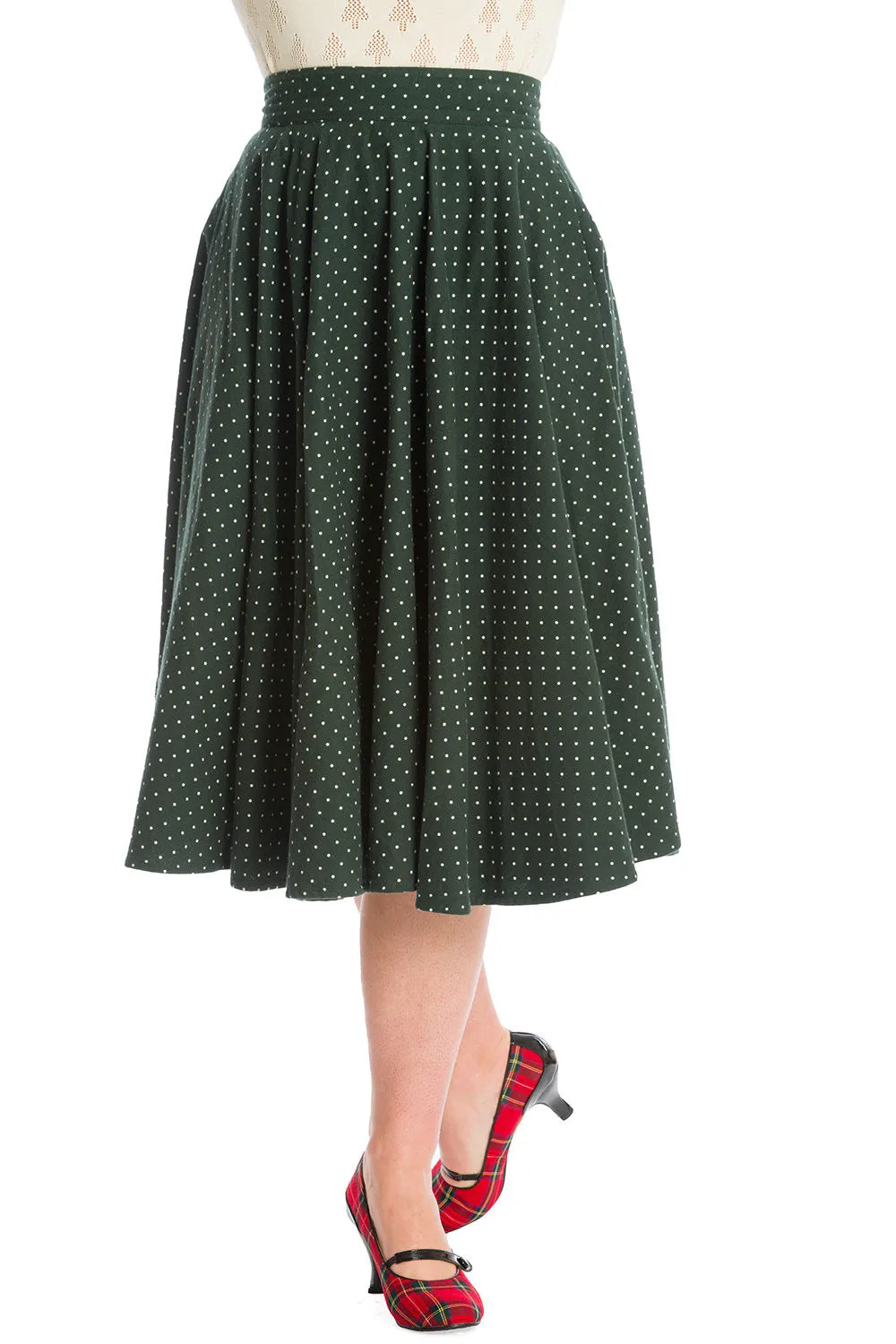 Banned Apparel - Cosy Spot Swing Skirt