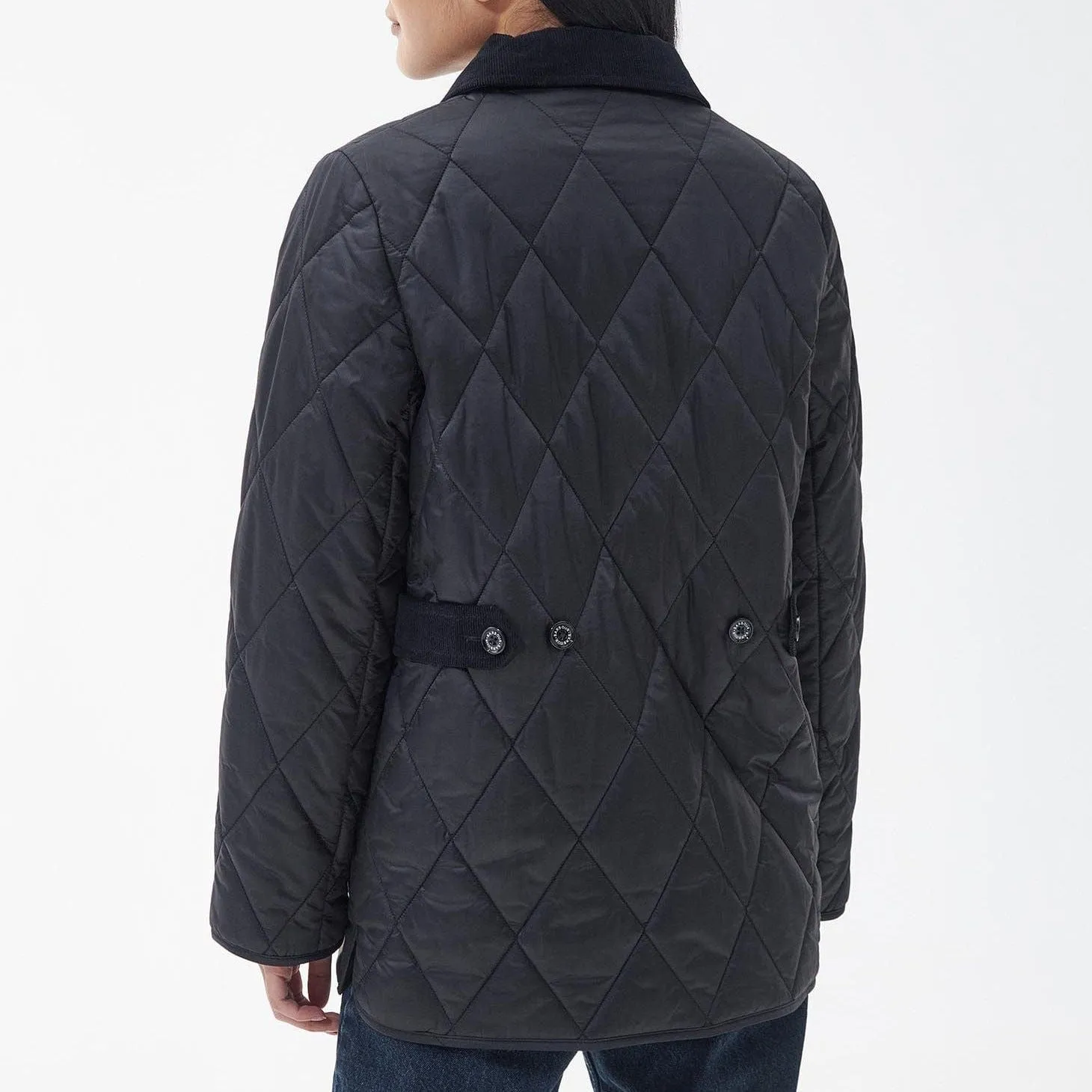 Barbour Bragar Quilted Jacket in Black