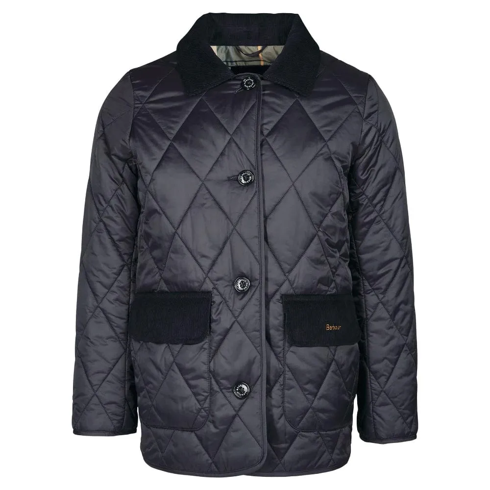 Barbour Bragar Quilted Jacket in Black