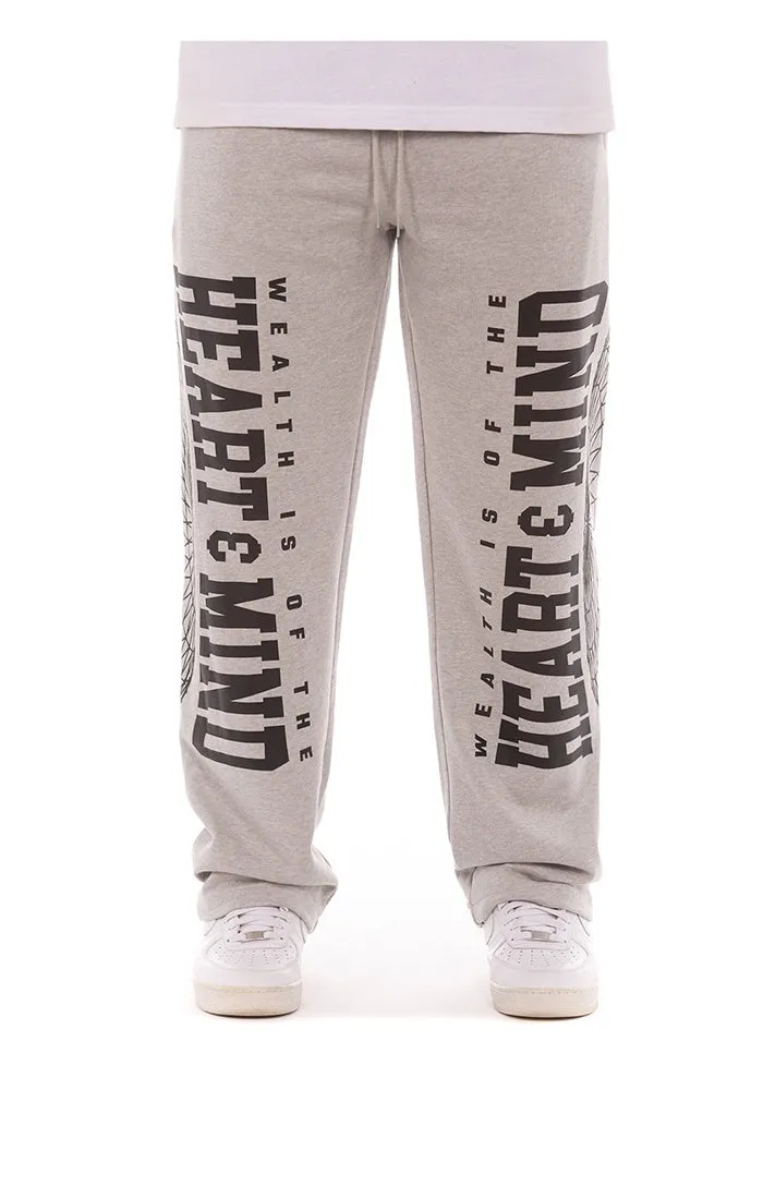 BBC Heather Grey BB Mercer Sweatpants (851-1101)