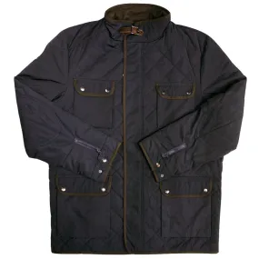 Benvenuto Fergus Quilted Jacket Navy