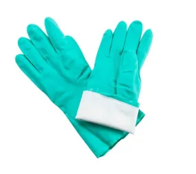 Best Clean Premium Nitrile Latex Free Dishwashing Gloves 15 Mils Thick - Perfect Thickness for Dexterity and Durability, Large