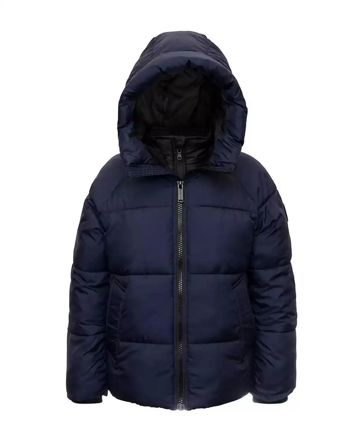 Big Boys Puffer Jacket with Bib