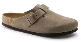 Birkenstock Boston Suede Soft Footbed