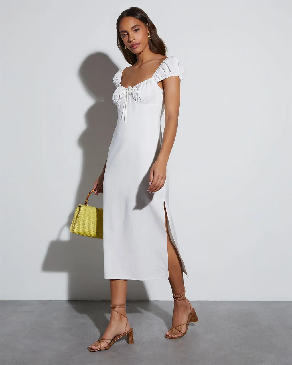 Bridal Bliss Sweetheart Midi Dress