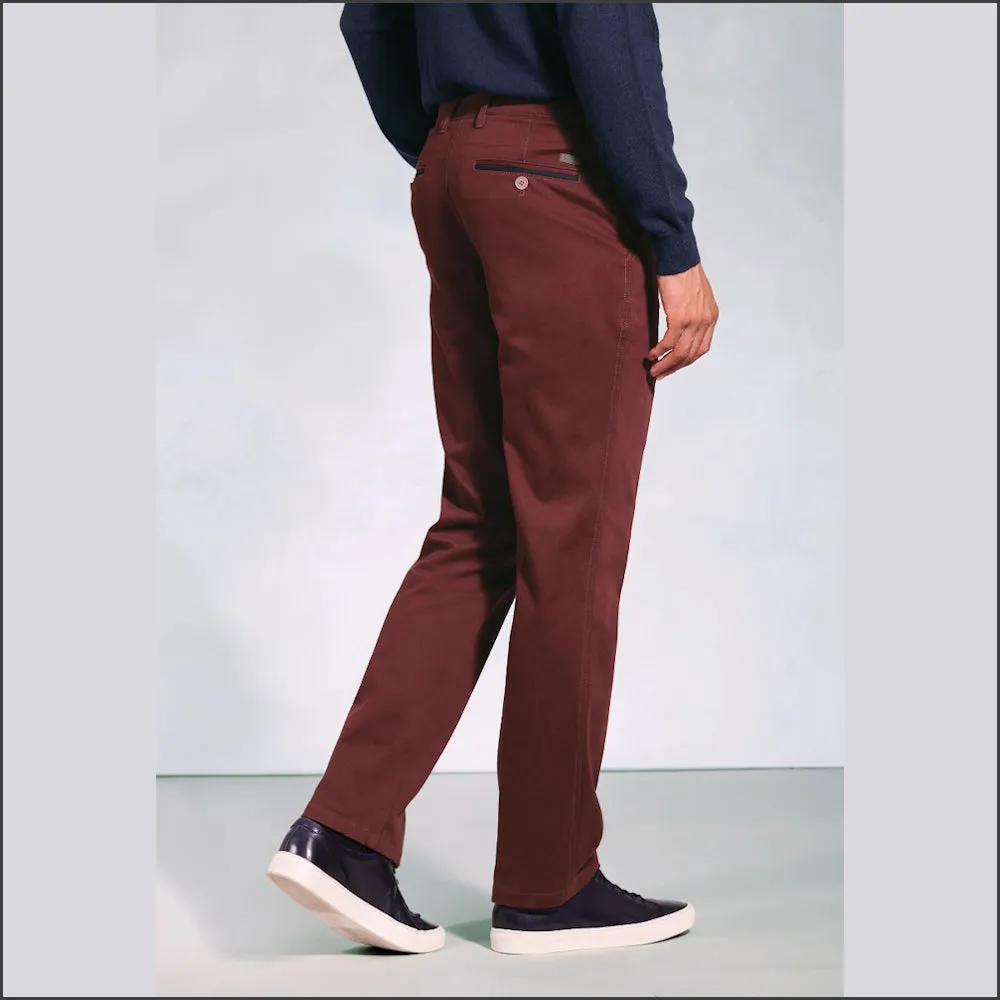 Brook Taverner Yeo Wine THERMOLITE® Trouser --