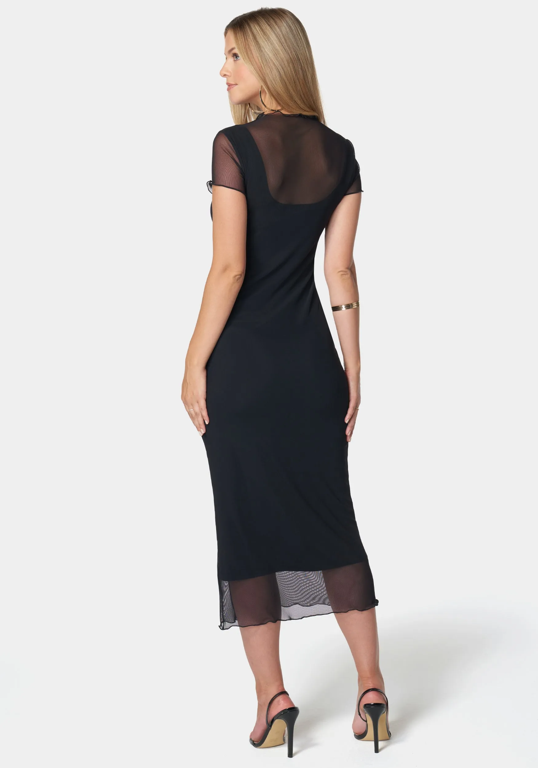 Brooklyn Mesh Maxi Dress