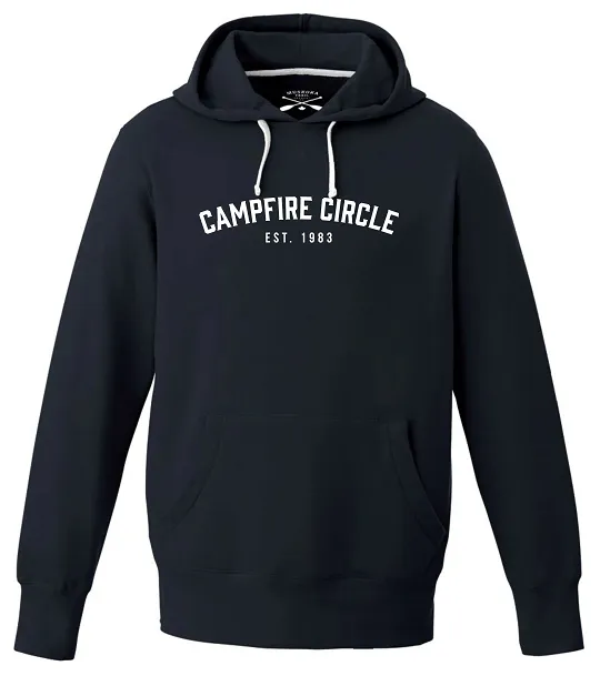 Campfire Circle Navy Hoodie