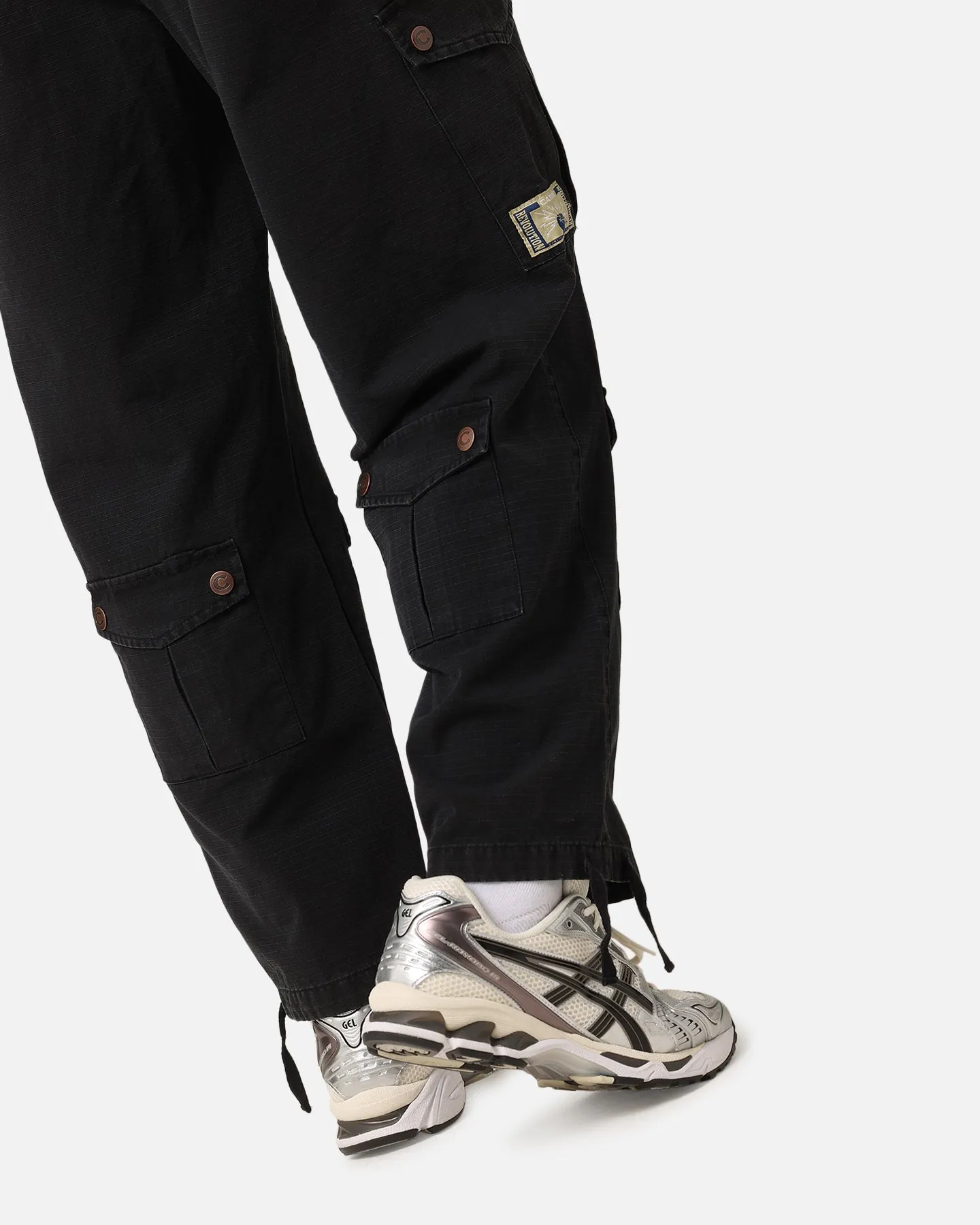 Carre Quality Cargo Jogger Washed Black