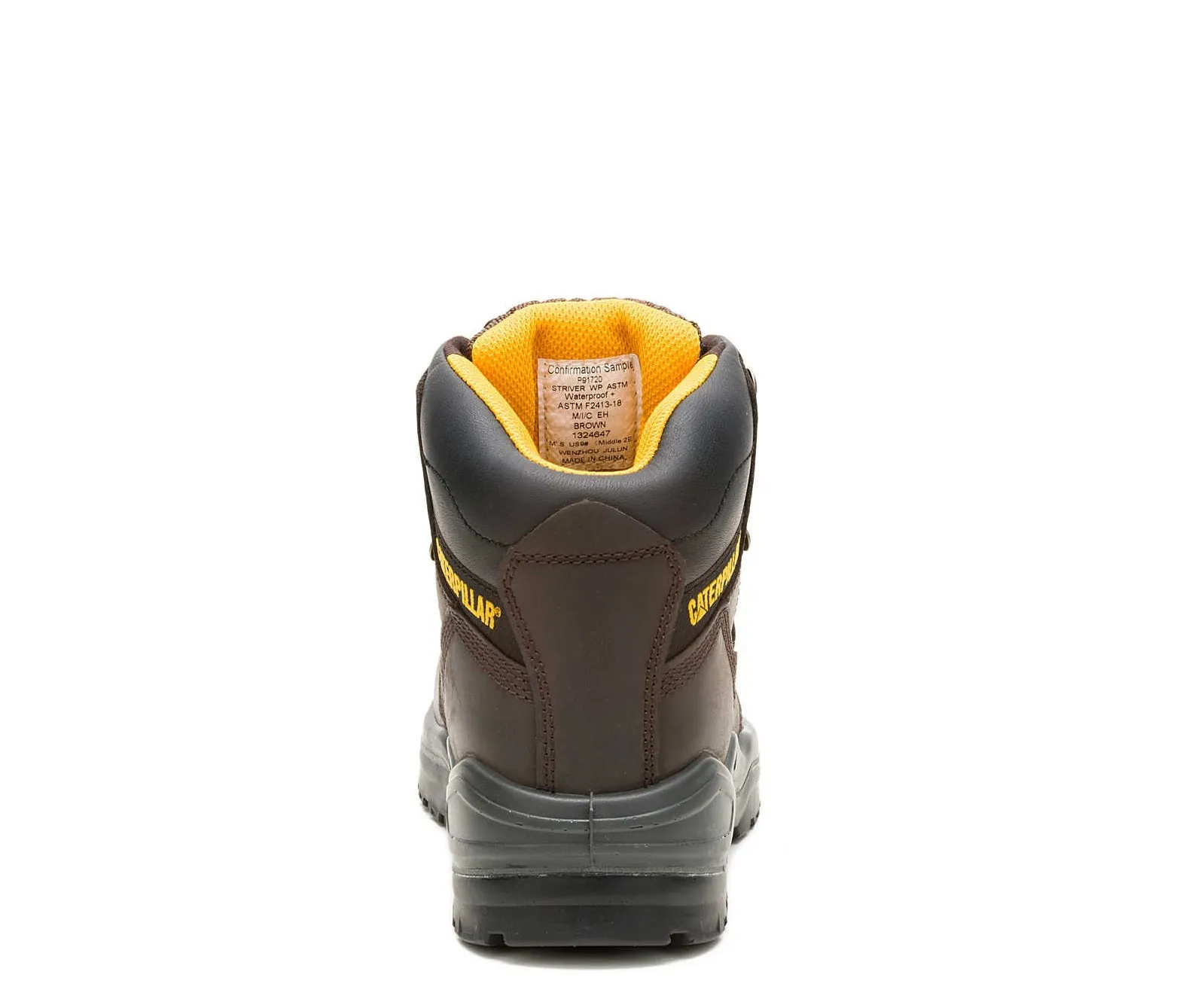 CAT Men's Striver Waterproof Steel Toe Work Boot