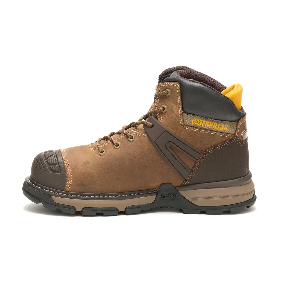 Caterpillar Excavator Superlite (p51052) Waterproof Soft Toe Men's Work Boot In Dark Beige