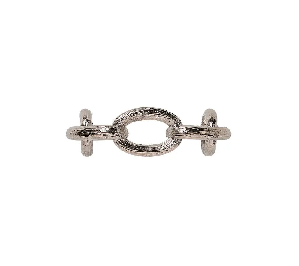 Chain Link Napkin Rings, Set of 4