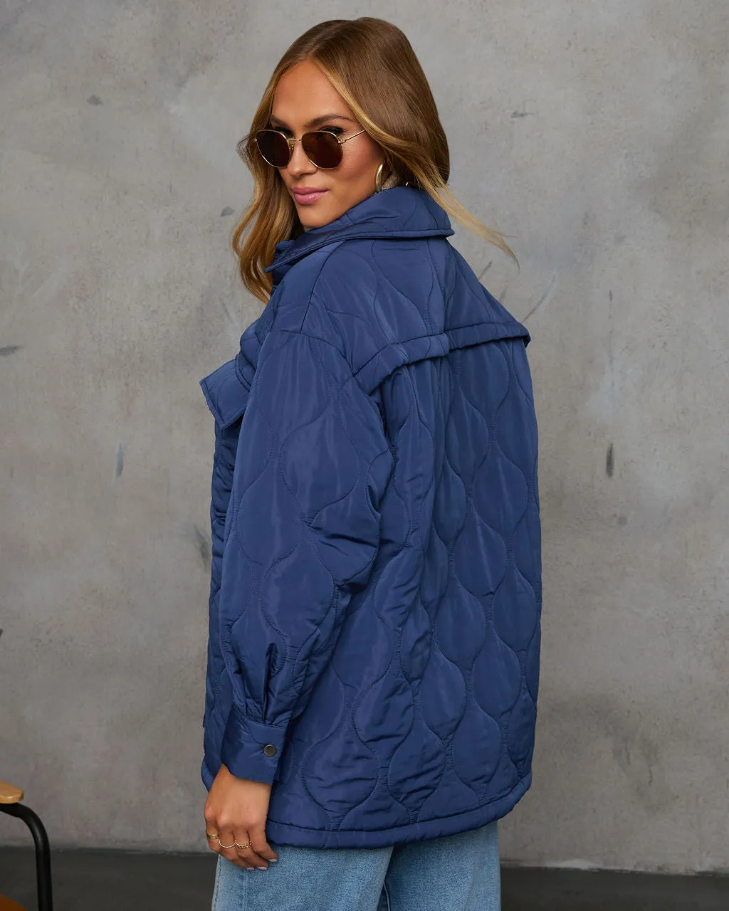 Chilly Morning Lightweight Quilted Jacket