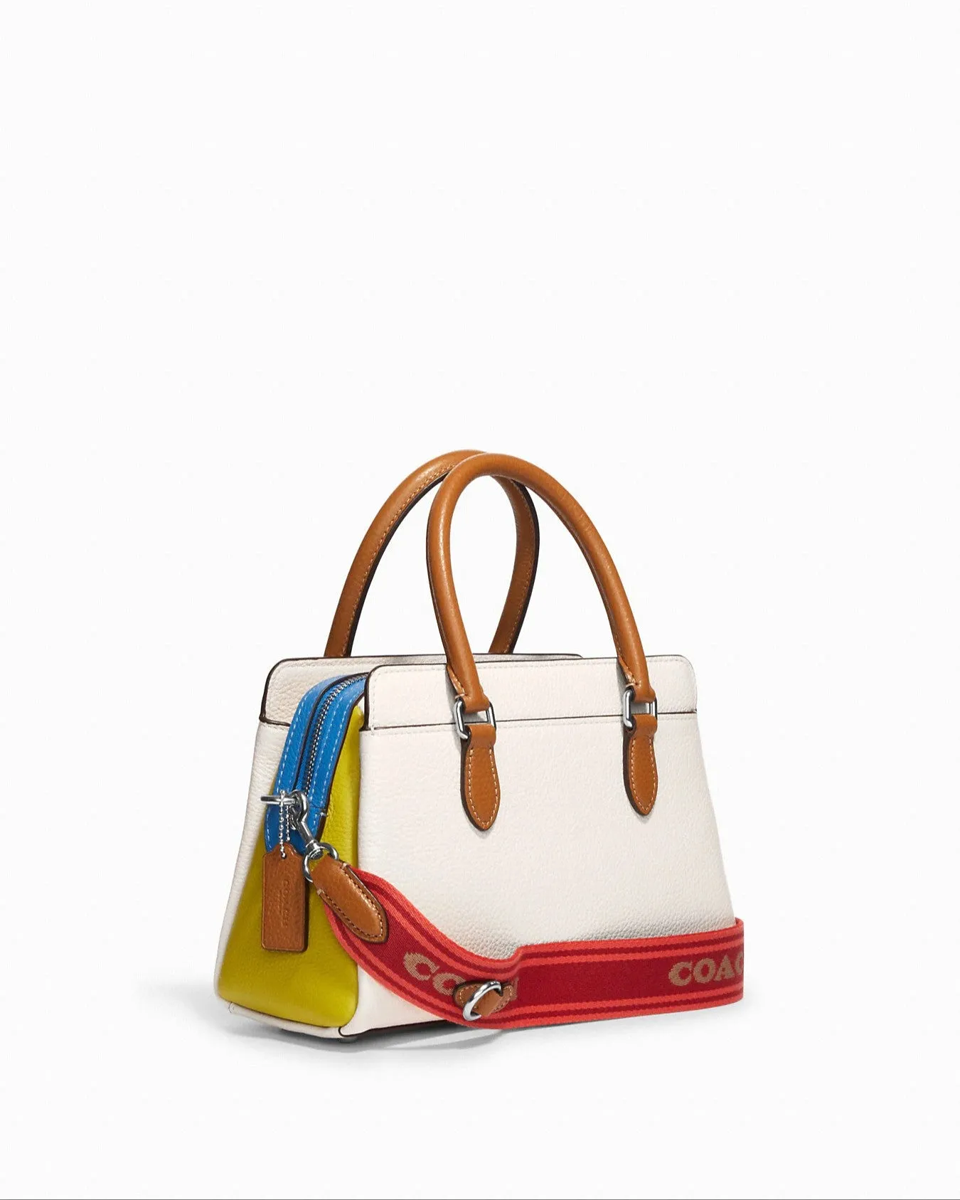 Coach Mini Darcie Carryall In Colorblock