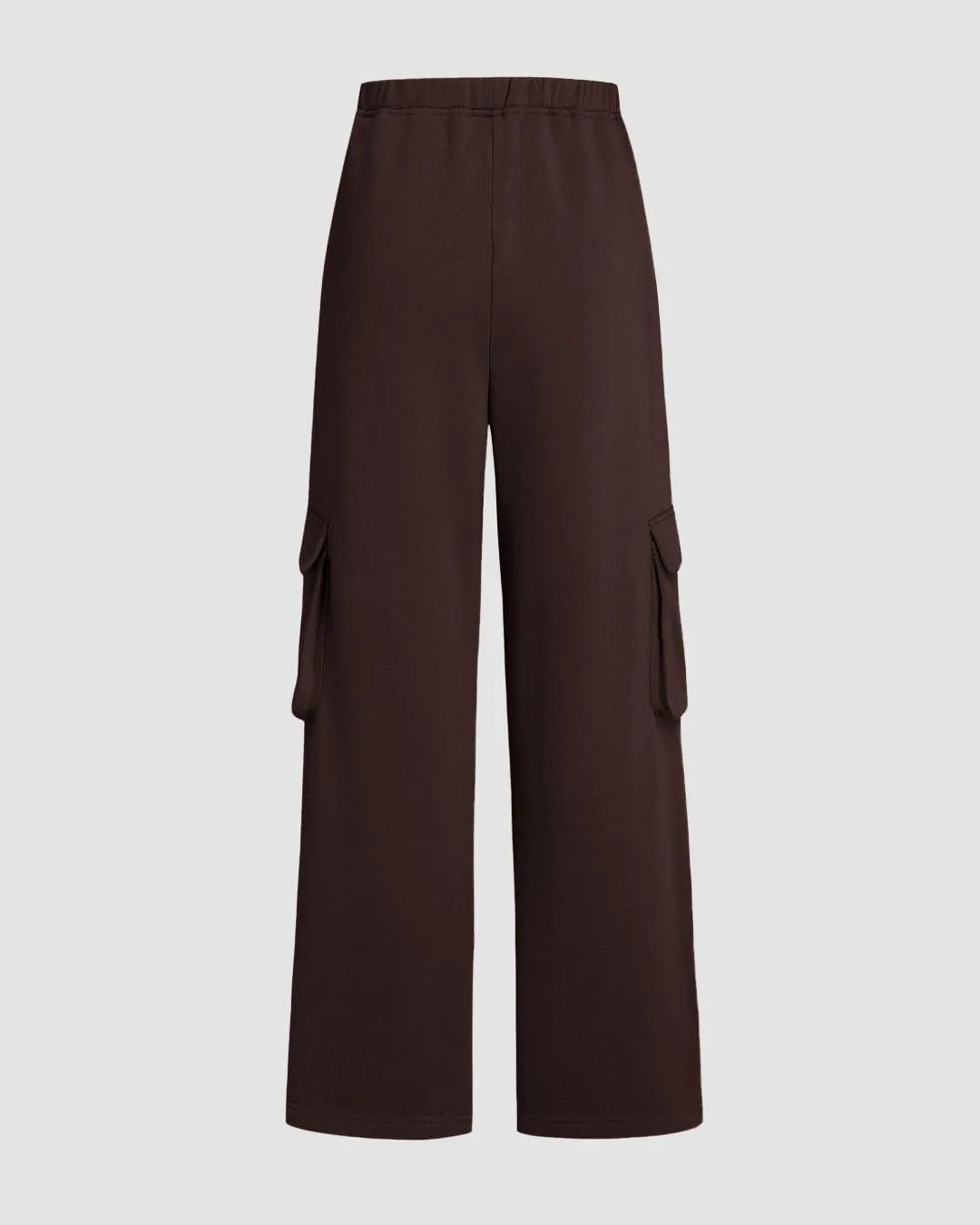 Combo : Cool Girl Aesthetics Double Pocket Trousers In Minimal Brown & Chocolate Brown