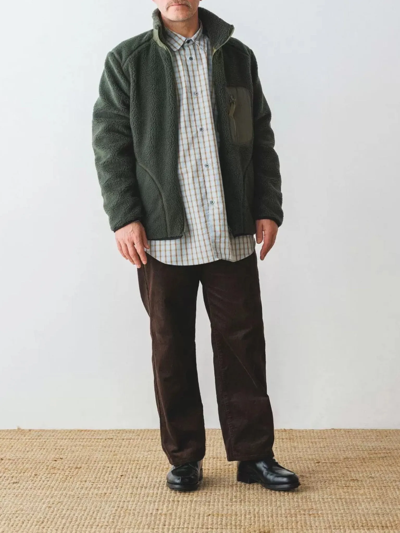 Corduroy Cowboy Pants - Brown