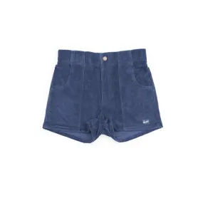 Corduroy Shorts in Navy