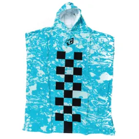 Creatures | Chex Poncho - Fluro Blue Chex