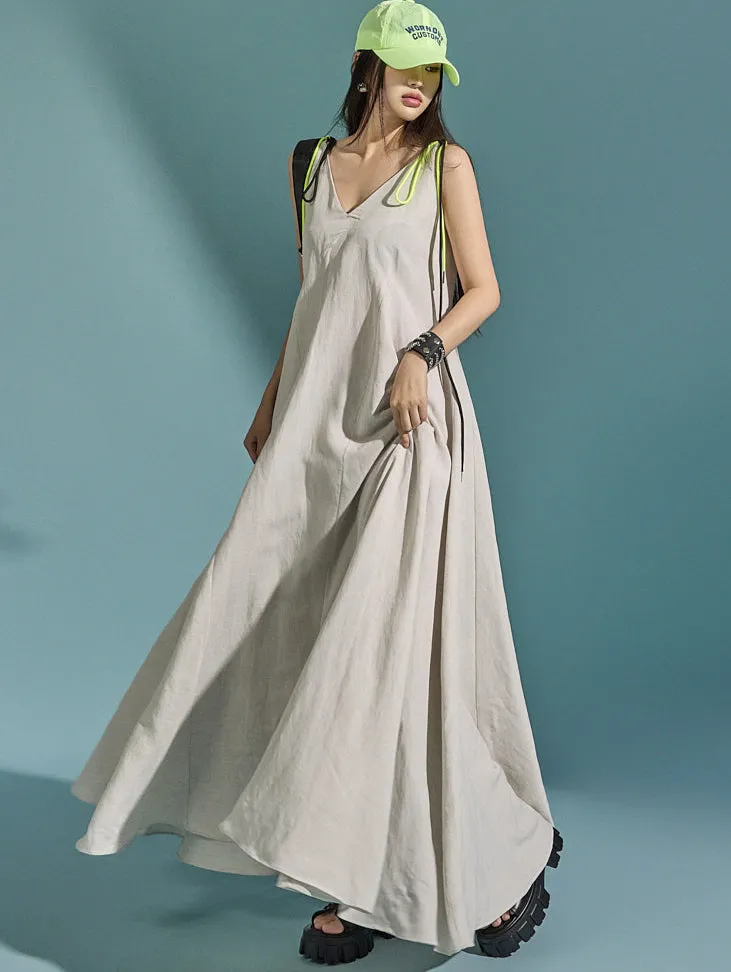 D5032 Linen Dress