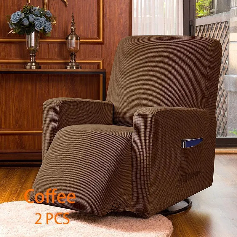 Dark Color Stretchable Recliner Slipcover