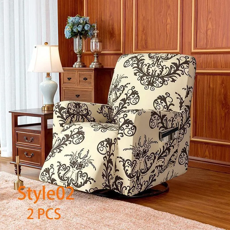 Dark Color Stretchable Recliner Slipcover