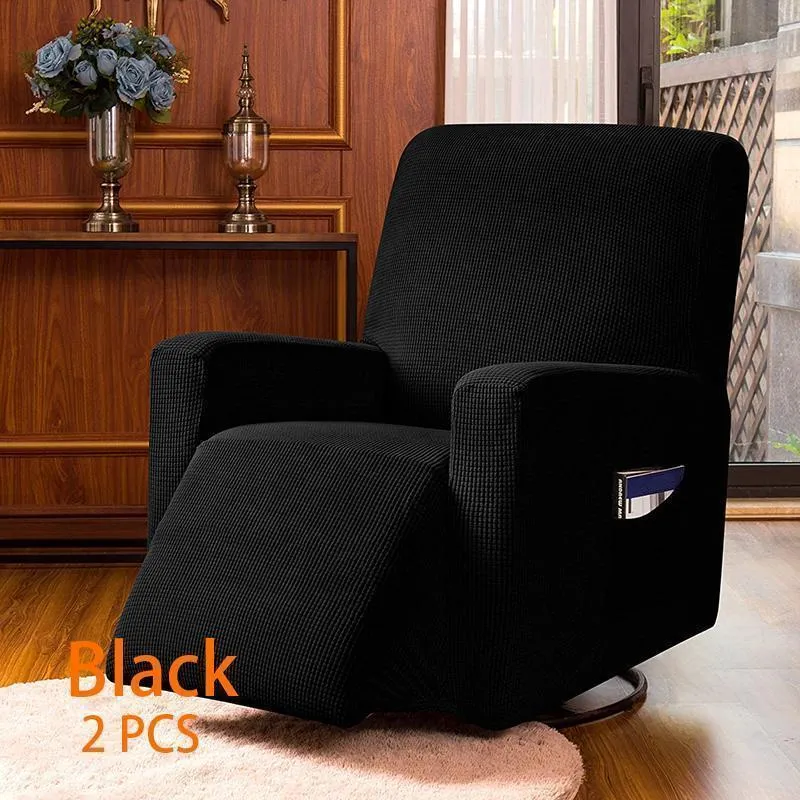 Dark Color Stretchable Recliner Slipcover