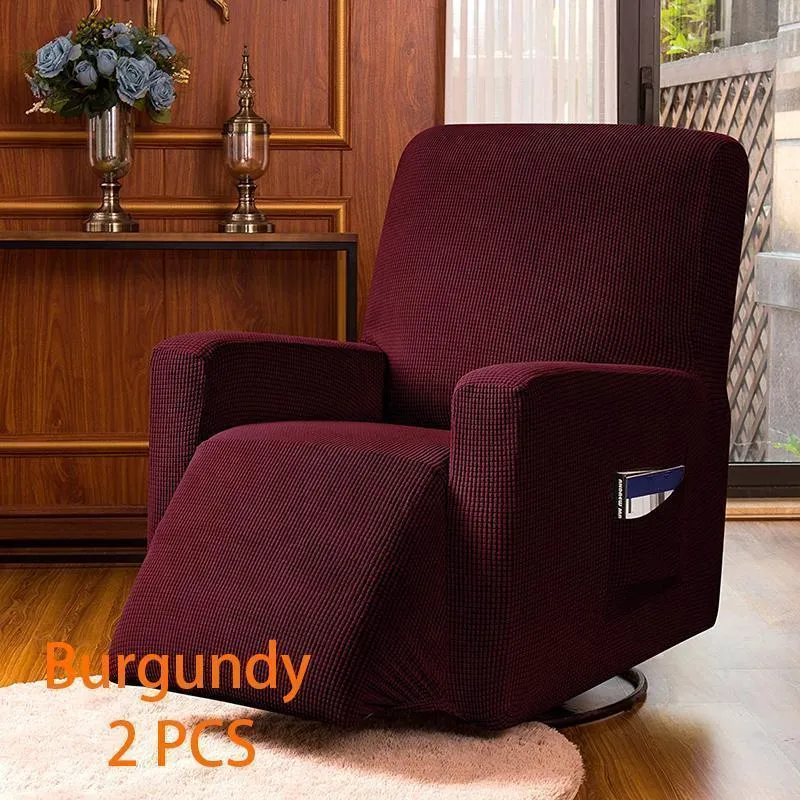 Dark Color Stretchable Recliner Slipcover