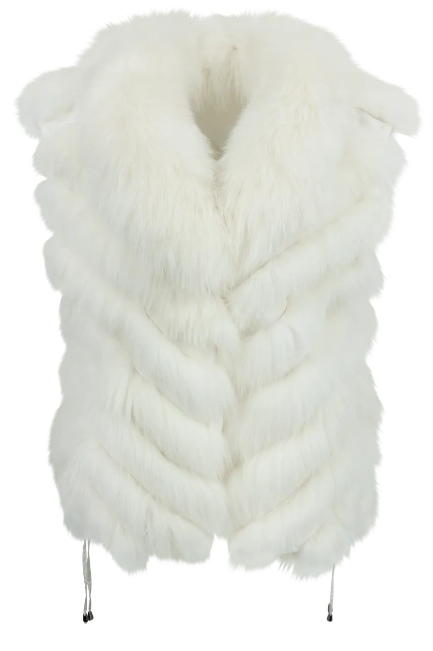 Diomi Fox Fur Vest