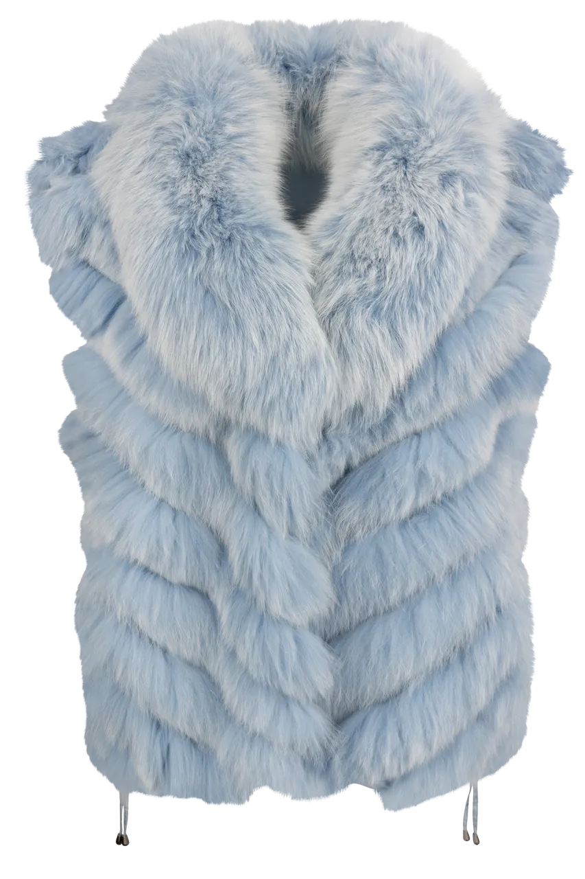 Diomi Fox Fur Vest