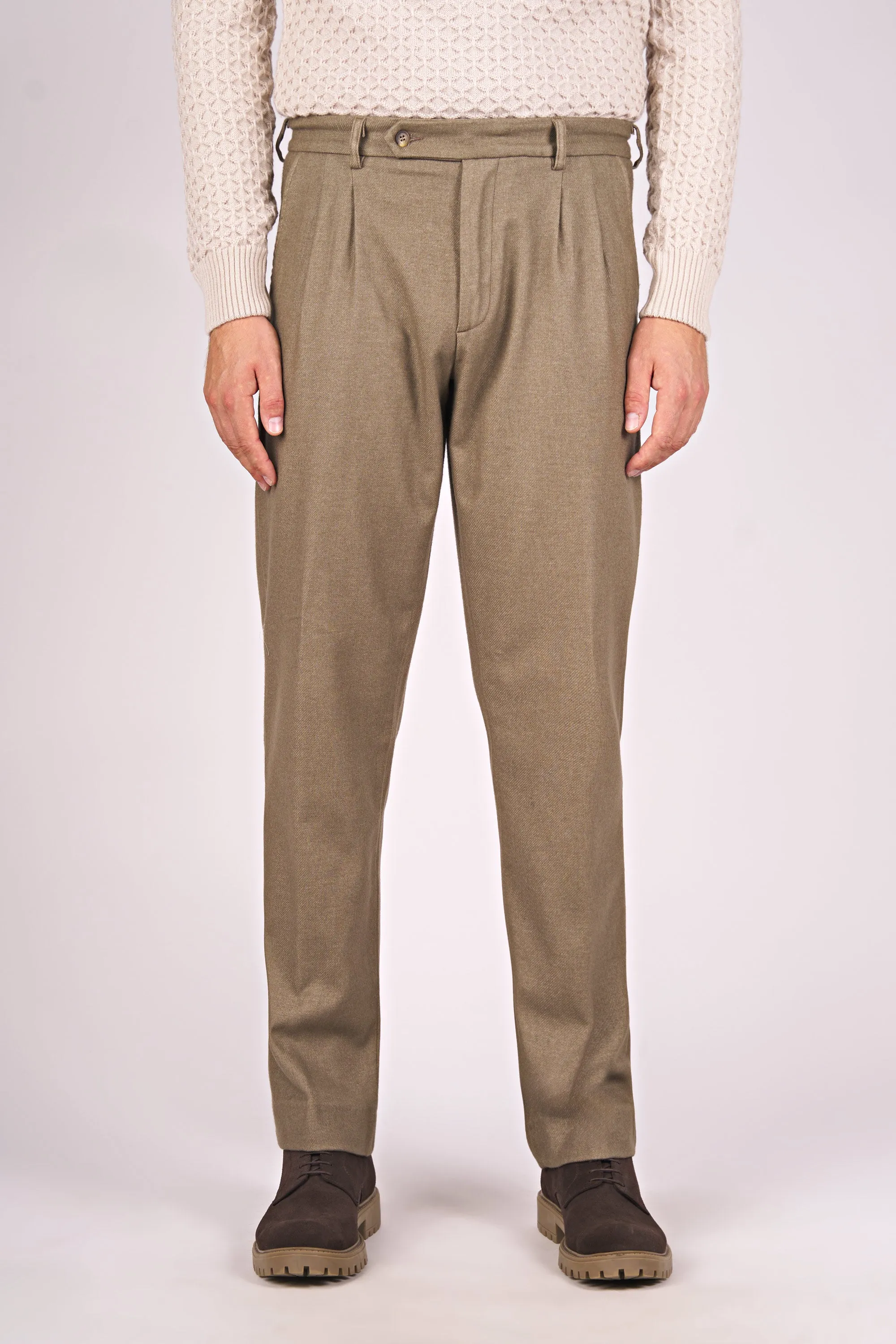 Double-Pleat Trousers