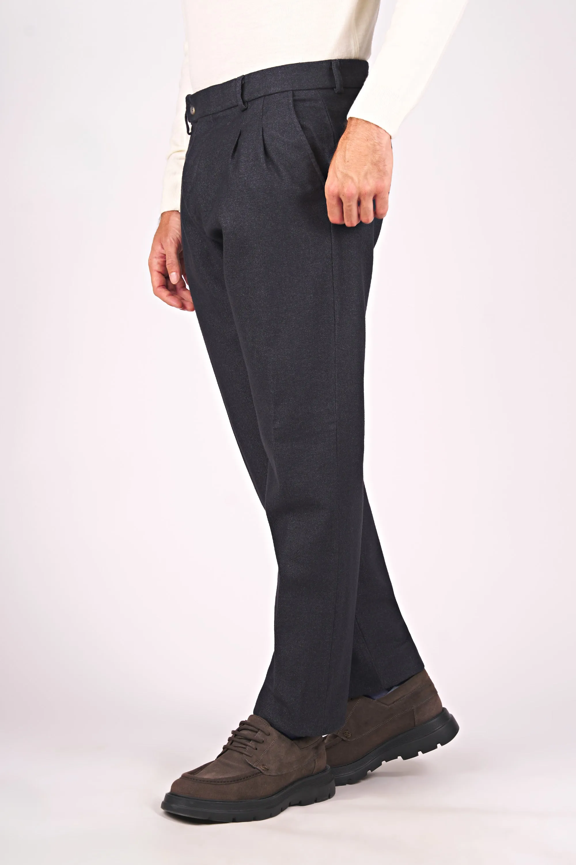 Double-Pleat Trousers