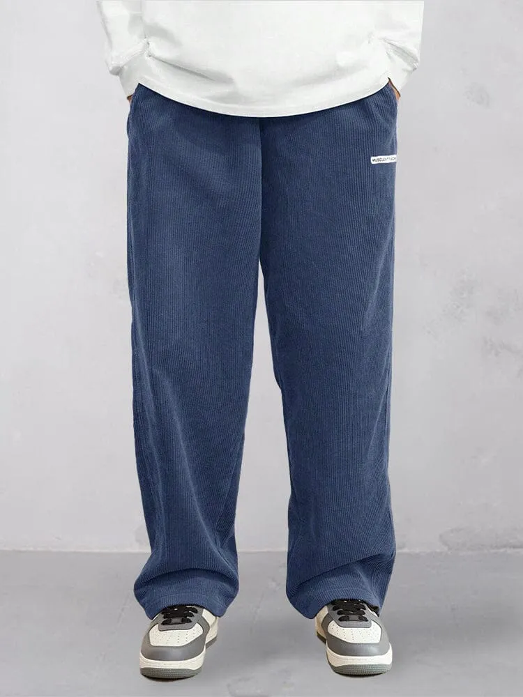 Essential Corduroy Straight Leg Pants