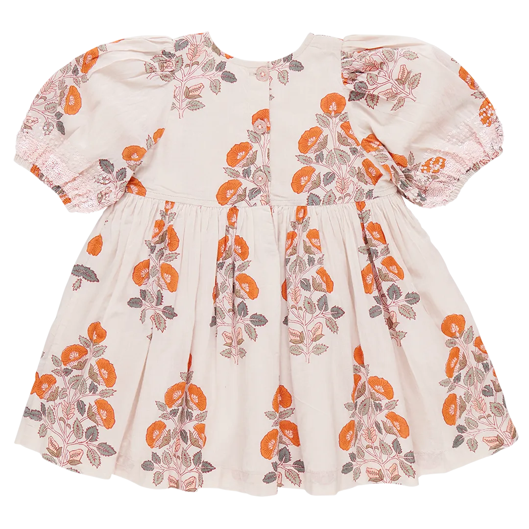 Evelyn Dress- Cloud Bouquet Floral