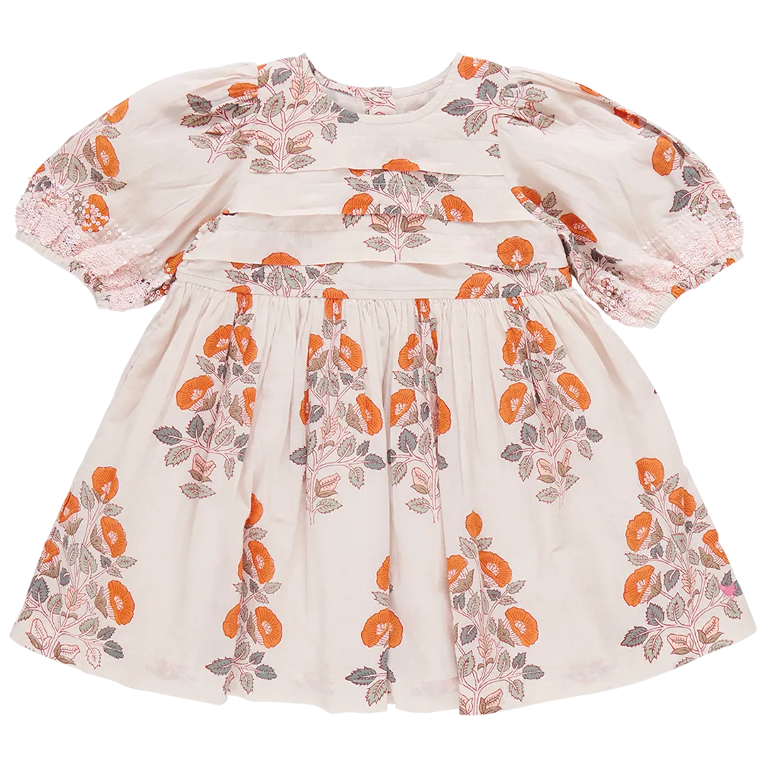 Evelyn Dress- Cloud Bouquet Floral