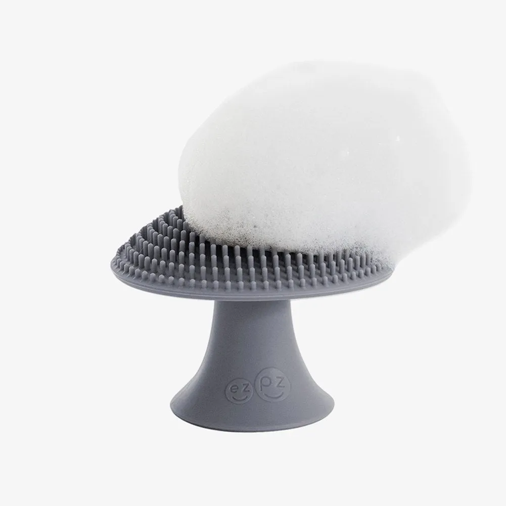 EzPz Silicone Mushroom Sponge - Grey