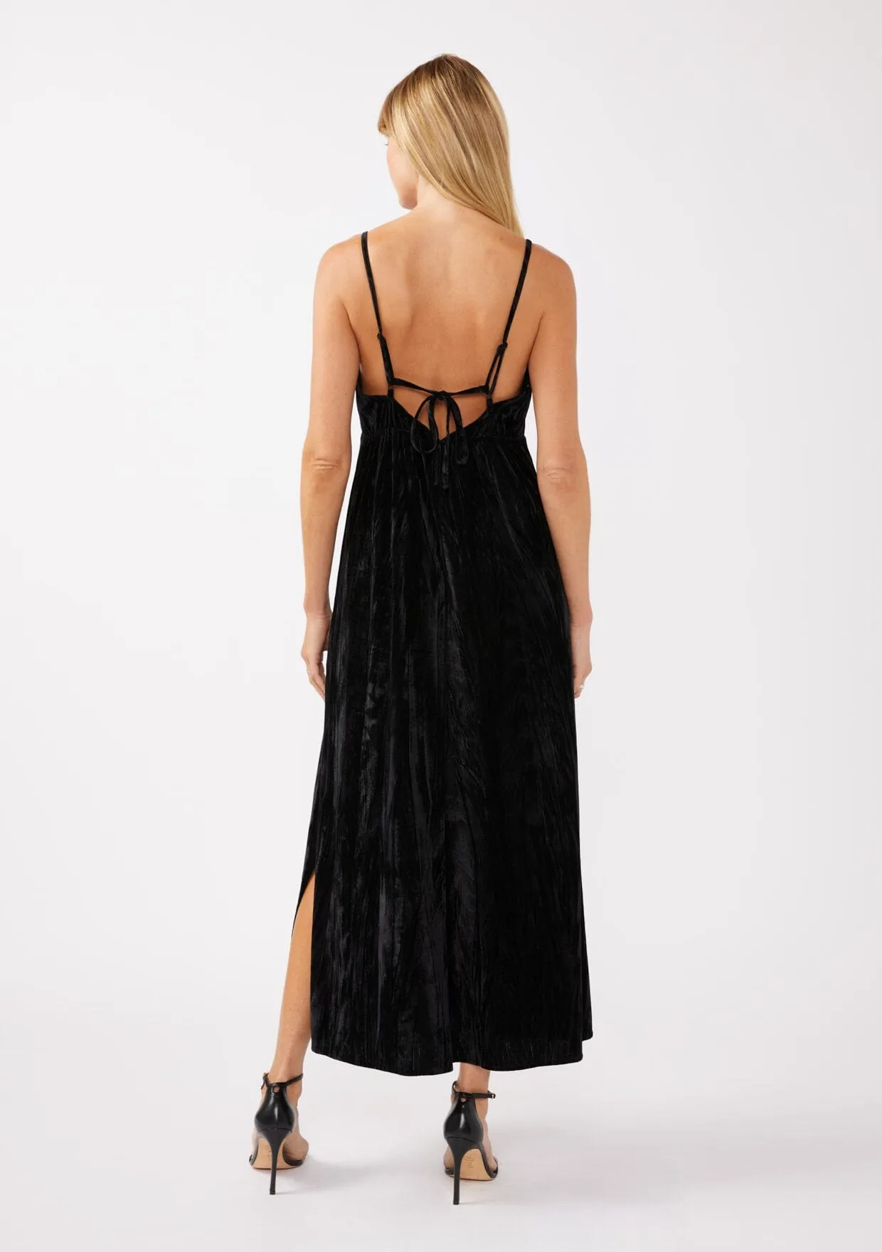 Find Me Velvet Maxi Dress