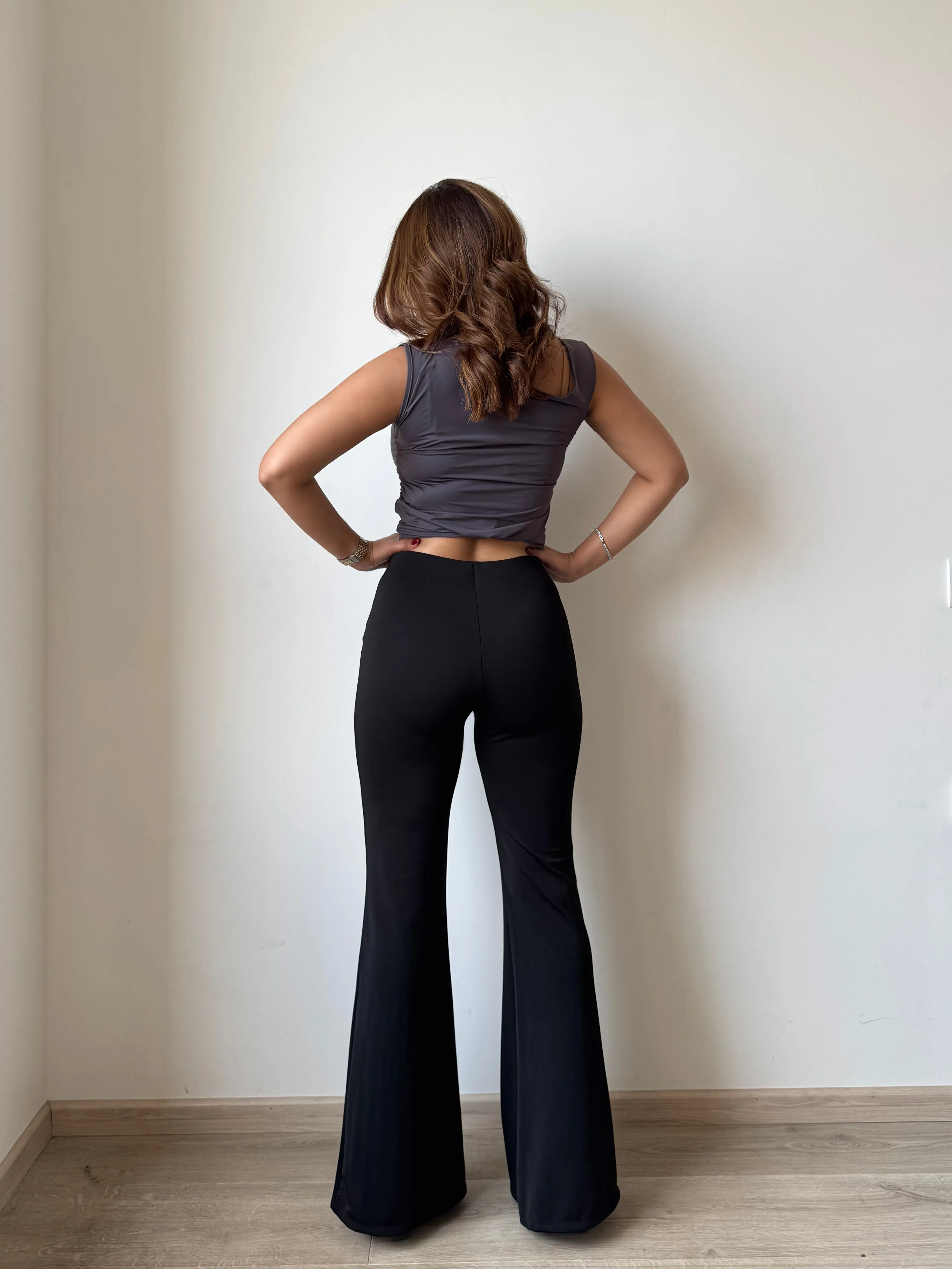 Fit And Flare Seamless Trousers