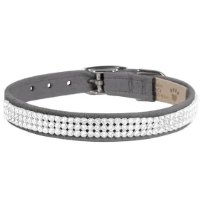 Giltmore 3 Row Collar — Platinum