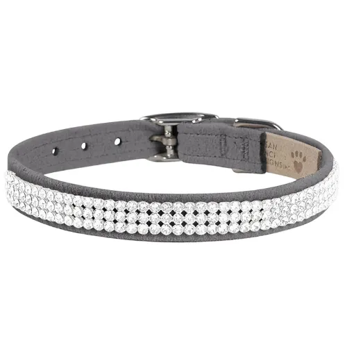 Giltmore 3 Row Collar — Platinum